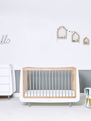 Snuz Grey SnuzKot Skandi Cot Bed - Image 1 of 7