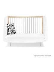 Snuz Grey SnuzKot Skandi Cot Bed - Image 6 of 7