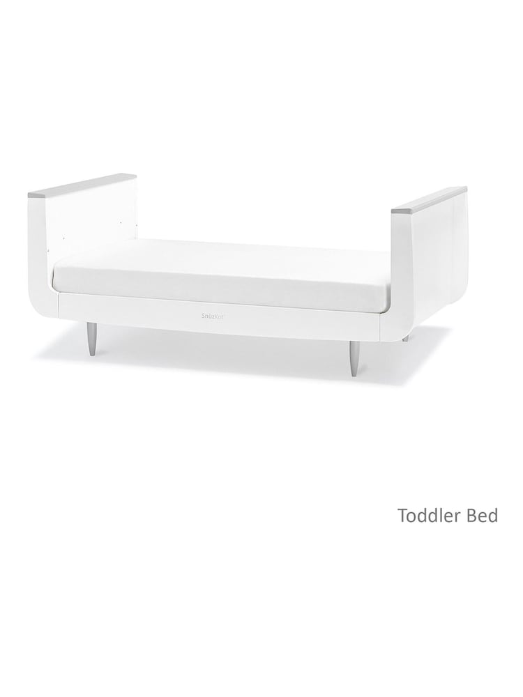 Snuz Grey SnuzKot Skandi Cot Bed - Image 7 of 7