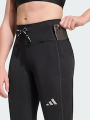 adidas Black Run Essentials Full Length Leggings - Image 4 of 6