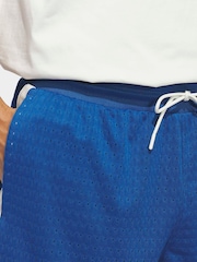 adidas Originals Blue Basketball Shorts - Image 5 of 7