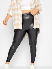 Yours Curve Beschichtete Leggings - Bild 3 von 5
