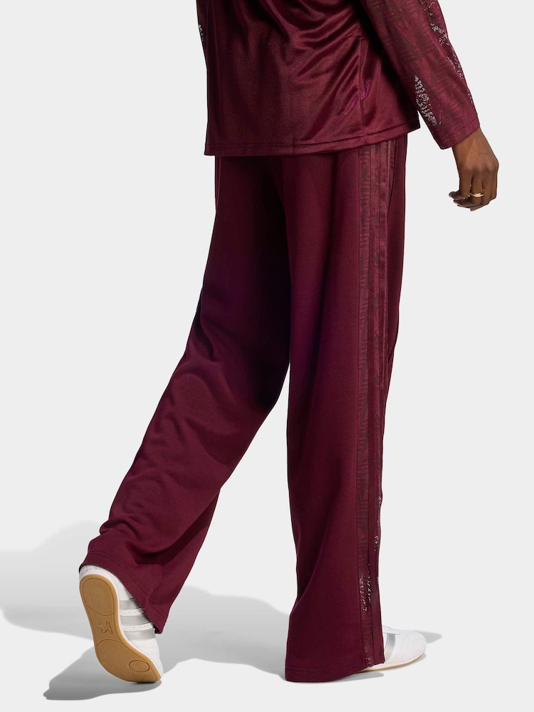 adidas Originals Red Firebird Lace Joggers - Image 2 of 6