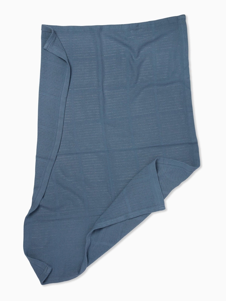 MORI Cotton Blend Cellular Baby Blanket - Image 4 of 5