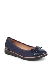 Pavers Blue Lightweight Ballet Pumps - Image 2 of 5