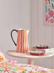 Lucy Tiffney Stripe Vase Jug - Image 2 of 6
