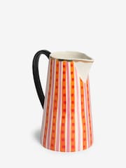 Lucy Tiffney Stripe Vase Jug - Image 5 of 6