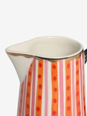 Lucy Tiffney Stripe Vase Jug - Image 6 of 6