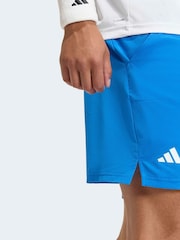 adidas Blue Tennis Climacool Ergo Shorts - Image 4 of 7