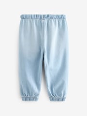 Light Blue Denim Cuffed Pull On Jeans (3mths-7yrs) - Image 5 of 8