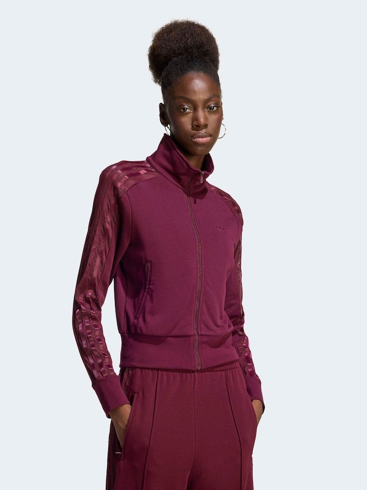 adidas Originals Red Firebird Lace Tracksuit - Image 1 of 6