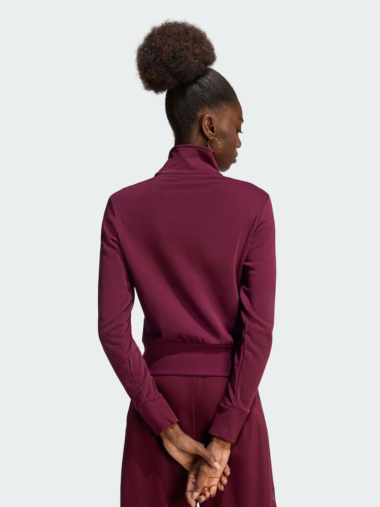 adidas Originals Red Firebird Lace Tracksuit - Image 2 of 6