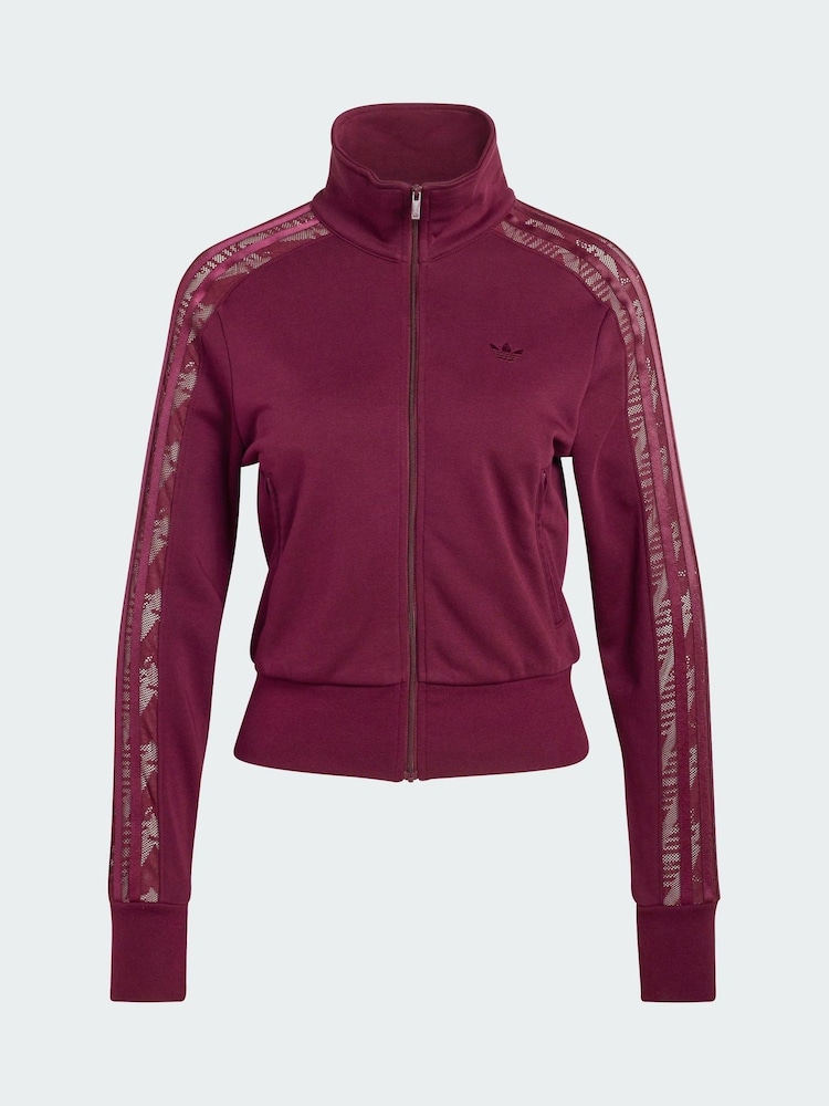 adidas Originals Red Firebird Lace Tracksuit - Image 6 of 6