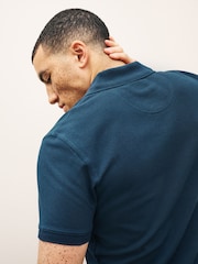 Barbour® Navy 100% Cotton Classic Polo Shirt - Image 5 of 7