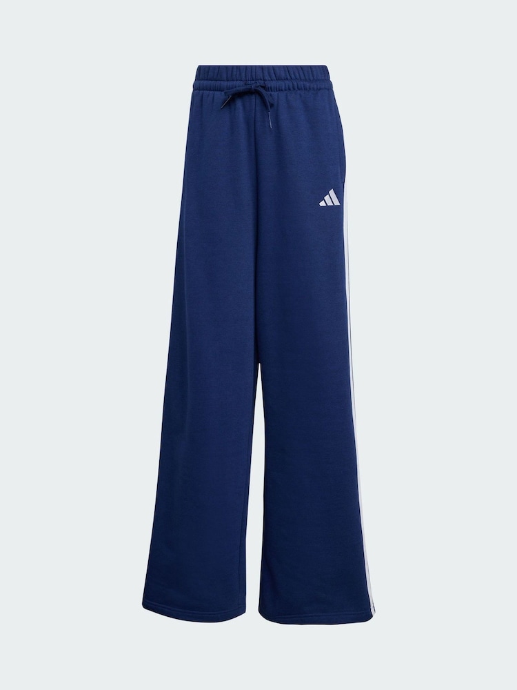 Pantalones anchos de felpa con rayas adidas 3 - Imagen 6 de 6