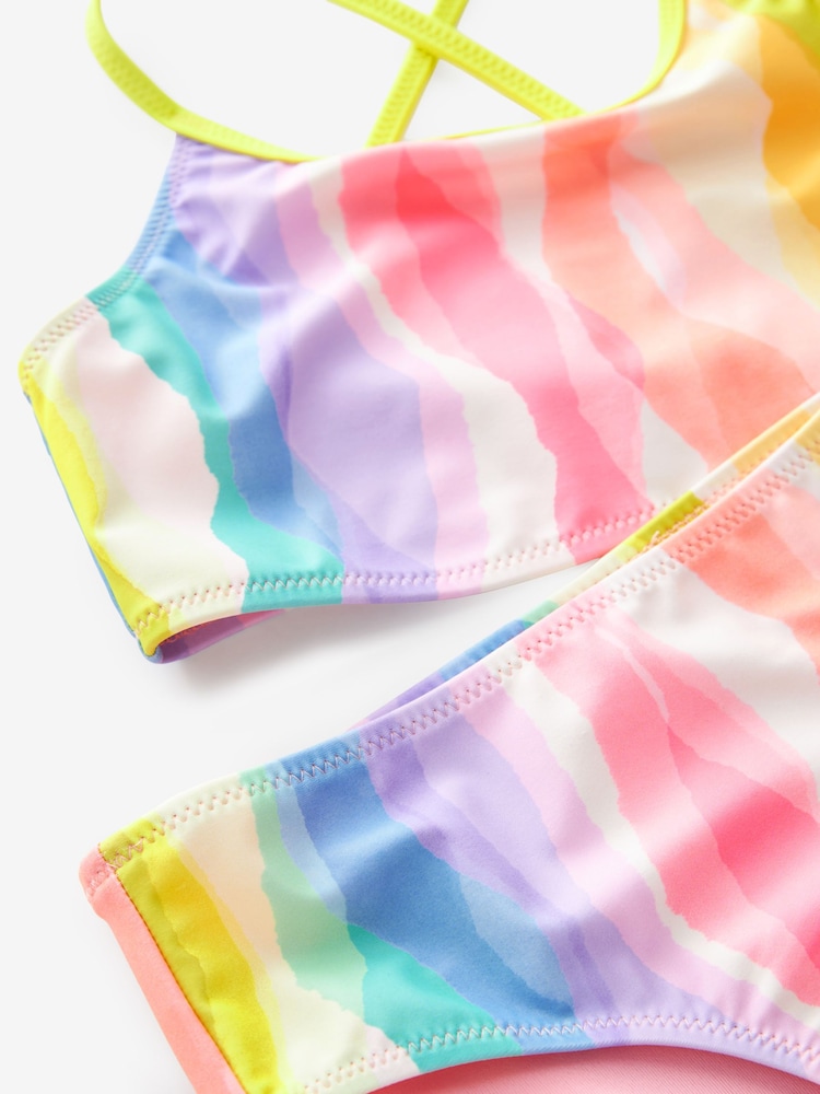 Multi Rainbow Bikini (3-16yrs) - Image 3 of 3