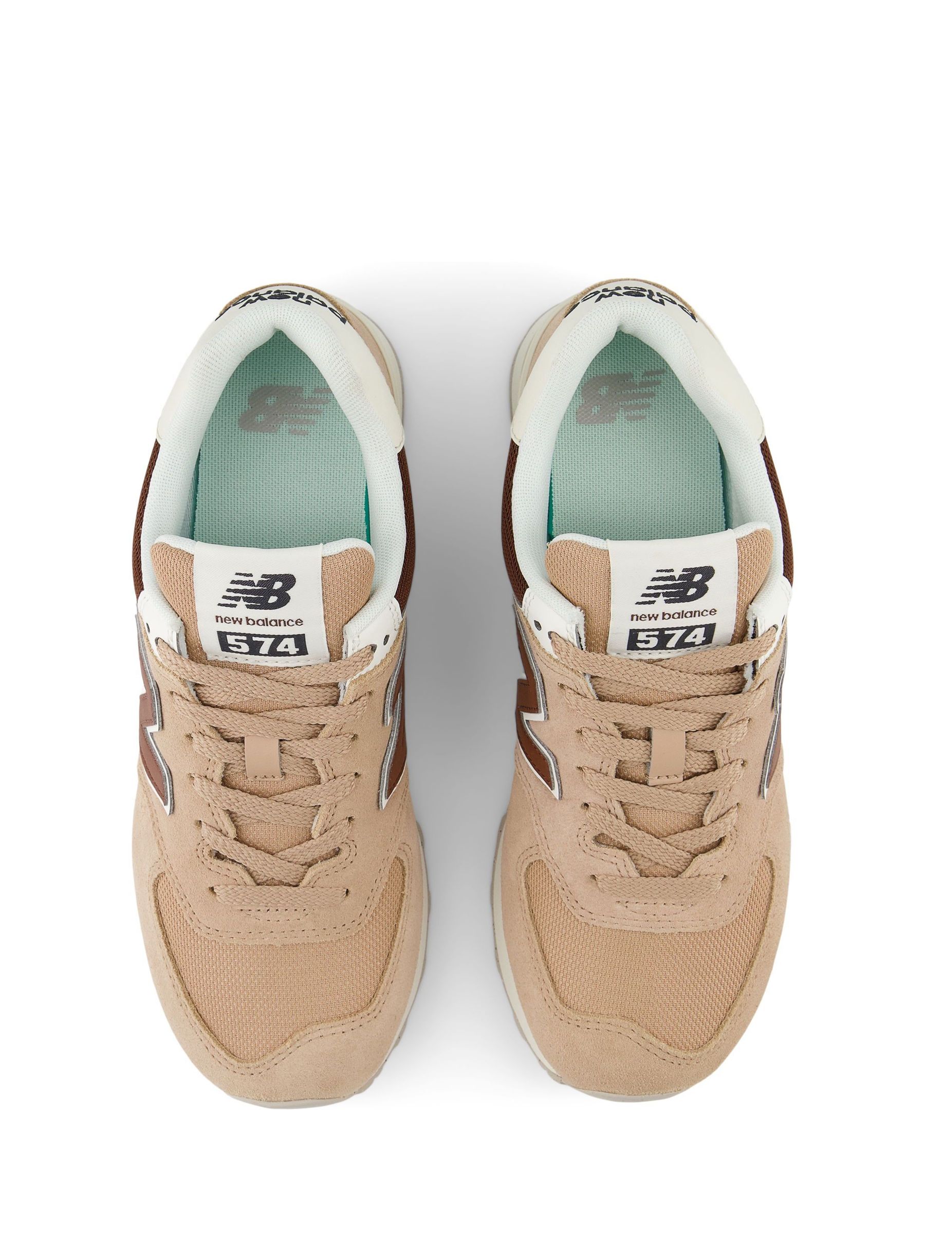 New balance m574 dames beige discount