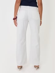 Blanco - Vaqueros con pernera recta de Threadbare - Imagen 3 de 4