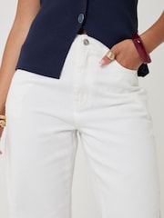 Blanco - Vaqueros con pernera recta de Threadbare - Imagen 4 de 4