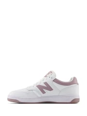 Weiß, pink: - New Balance 480 Damen-Sneaker - Bild 2 von 7