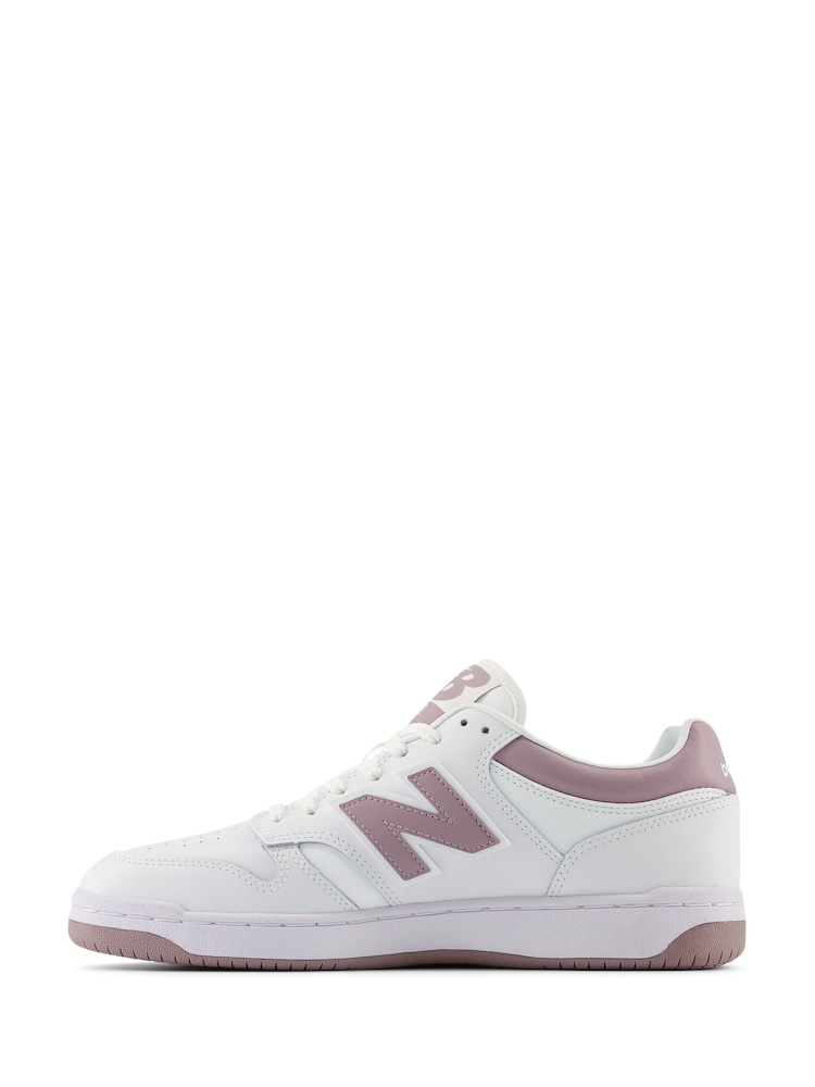 Weiß, pink: - New Balance 480 Damen-Sneaker - Bild 2 von 7