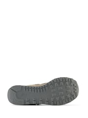 New Balance Grey/Ecru Womens 574 Trainers - Image 2 of 14