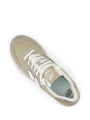 New Balance Grey/Ecru Womens 574 Trainers - Image 7 of 14