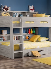 Julian Bowen Grey Oak Orion Bunk Bed - Image 1 of 4