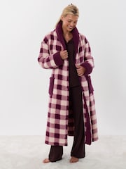 Threadbare Red Borg Dressing Gown - Image 1 of 4
