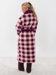 Threadbare Red Borg Dressing Gown - Image 2 of 4