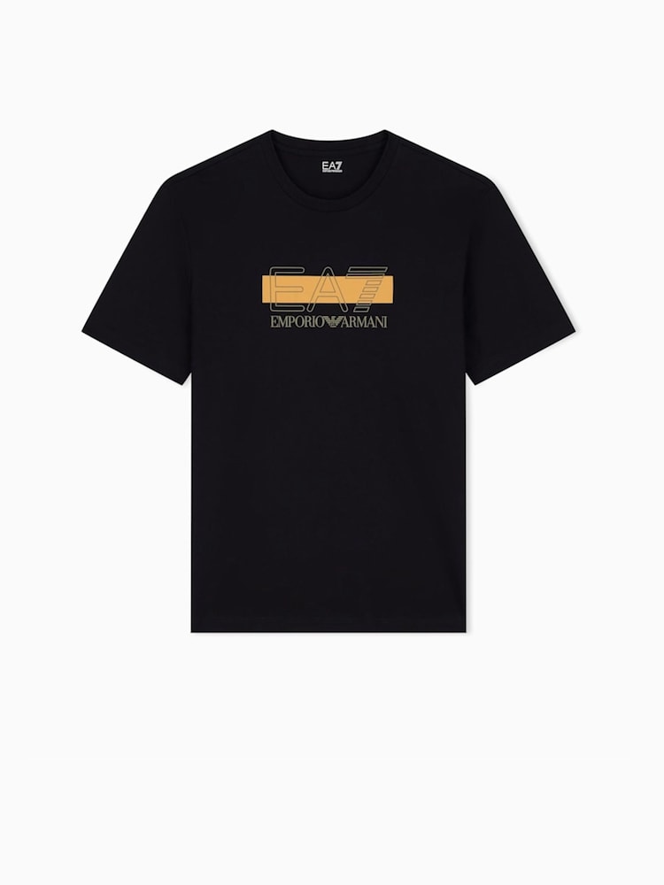 EA7 Regular-Fit Logo T-shirt - Billede 1 af 3