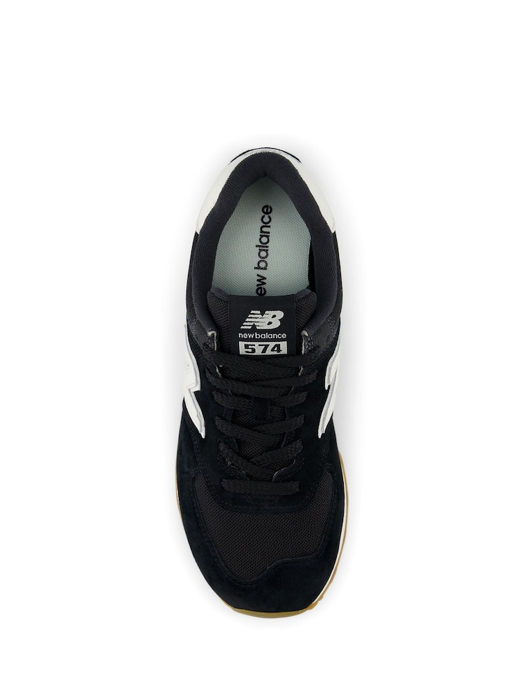 Črno na belem - New Balance ženski športni copati 574 - Slika 2 iz 8 Črno na belem - New Balance ženski športni copati 574 - Slika 2 iz 8