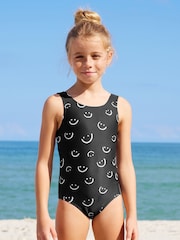 Black Smile Swimsuit (3mths-16yrs) - Image 1 of 7