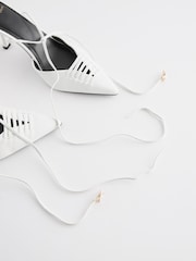 Белый - Туфли на каблуке с носком Forever Comfort® - Изображение 8 из 9