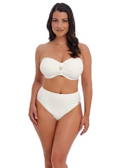 Fantasie White Underwired Bandeau Beach Waves Bikini Top - Image 8 of 9