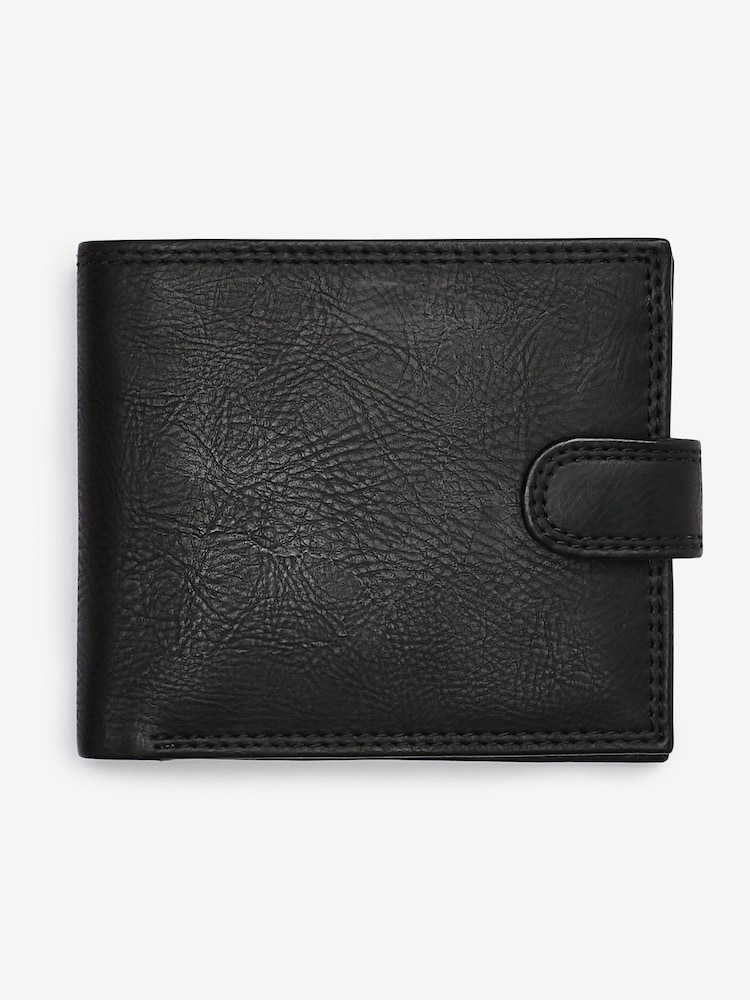 Black Popper Wallet - Image 1 of 2