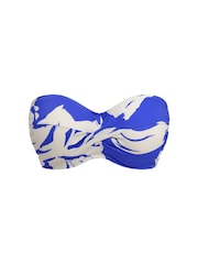 Fantasie Blue Ultramarine Rabida Island Underwire Twist Bandeau Bikini Top - Image 7 of 7
