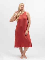 Cyberjammies Orange Jersey Long Nightdress - Image 2 of 4
