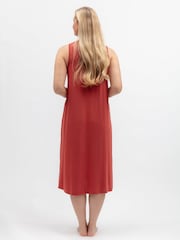 Cyberjammies Orange Jersey Long Nightdress - Image 3 of 4