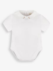 JoJo Maman Bébé Blue 2-Piece Bunny Gingham Dungarees & Body Set - Image 4 of 7