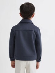 Reiss Peridoe Truckerjacke aus Wolle - Bild 4 von 5