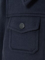 Reiss Peridoe Truckerjacke aus Wolle - Bild 5 von 5