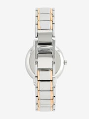 Silver Tone Boyfriend Mixed Metal Mini Watch - Image 3 of 4
