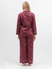 Cyberjammies Brown Geo Print Pyjamas Set - Image 3 of 4