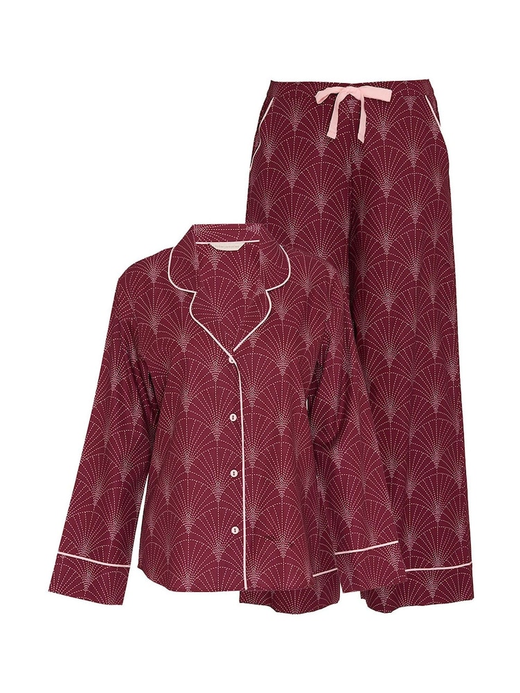 Cyberjammies Brown Geo Print Pyjamas Set - Image 4 of 4 Cyberjammies Brown Geo Print Pyjamas Set - Image 4 of 4