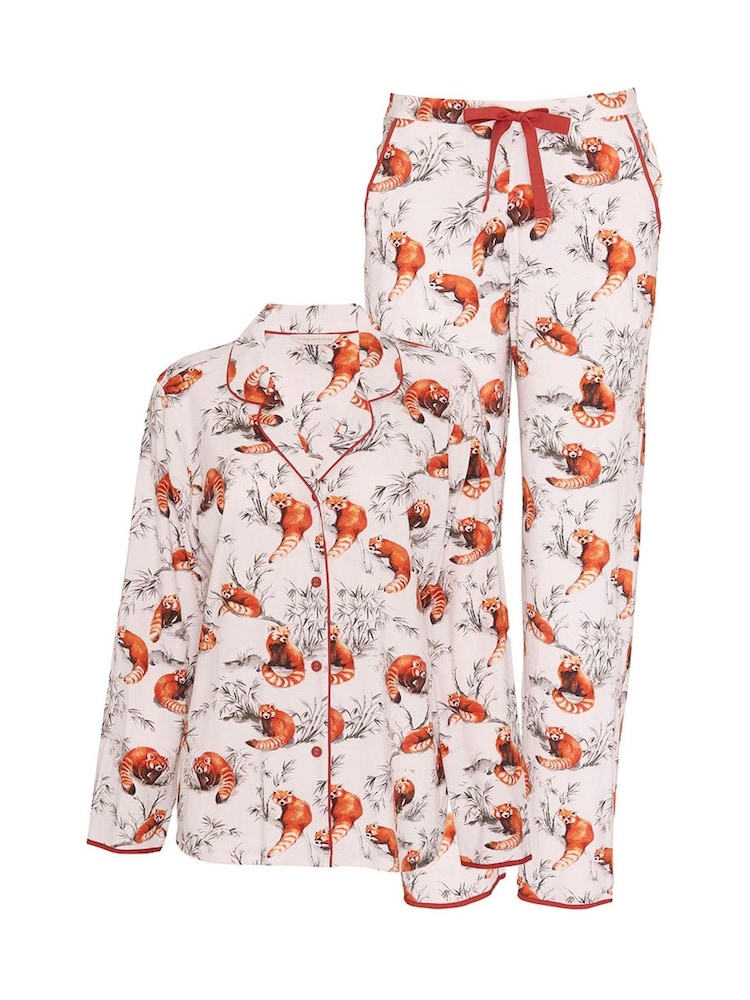 Cyberjammies Red Panda Printed Jersey Pyjamas Set - Image 4 of 4 Cyberjammies Red Panda Printed Jersey Pyjamas Set - Image 4 of 4