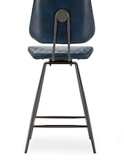Design Décor Blue Carson Bar Stool - Image 3 of 4