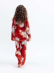 Cyberjammies komplet pižame z dolgimi rokavi in potiskom buč - Slika 2 iz 4