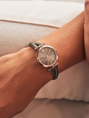 Metallic Cross-Over Strap Watch - Image 1 of 4