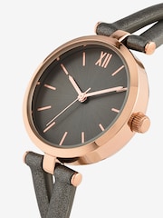 Metallic Cross-Over Strap Watch - Image 4 of 4